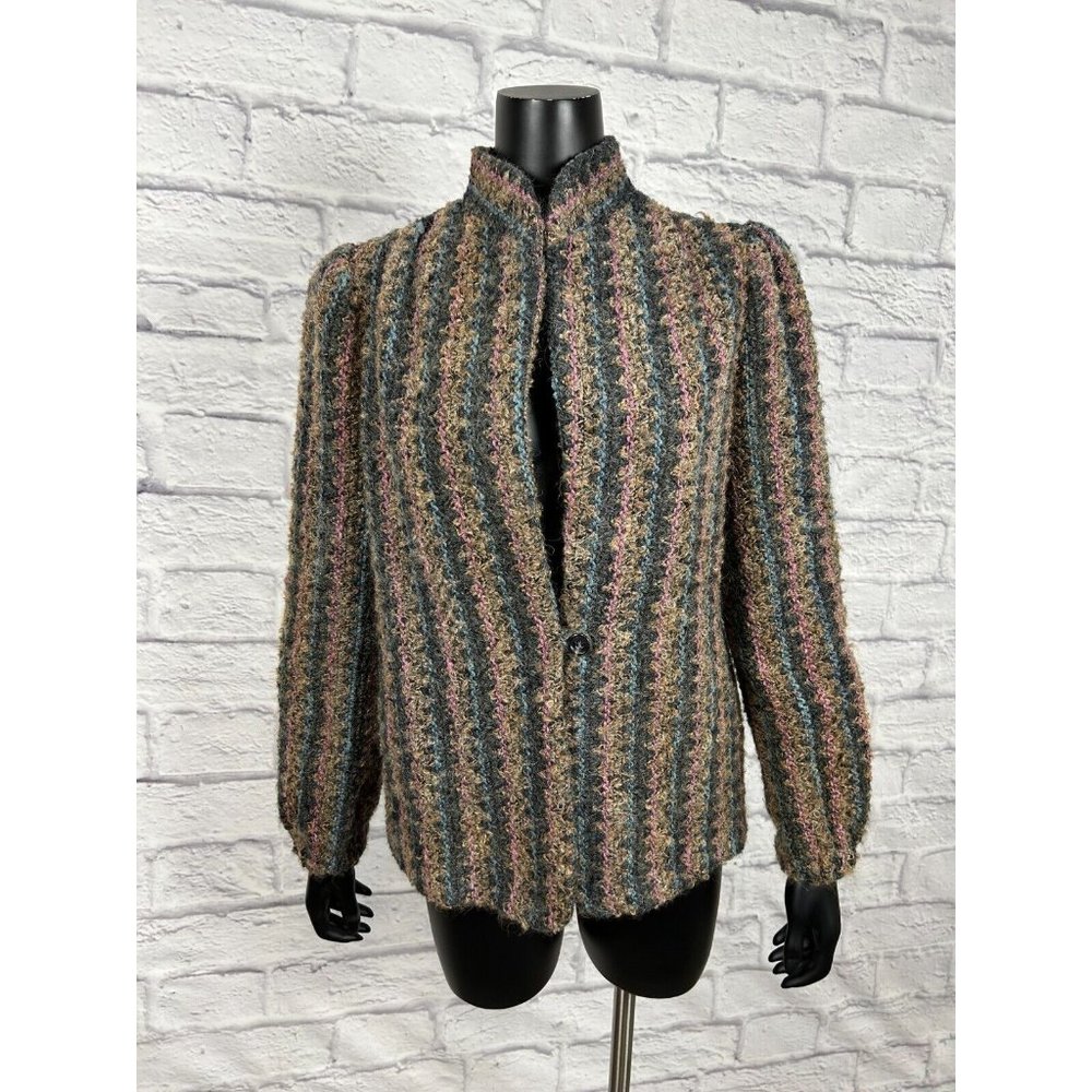 Donnkenny Separates Long Sleeve 1 Button Front Blazer Jacket Women's Size 12